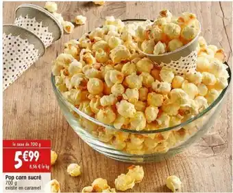 Cora x Carrefour Pop-corn offre