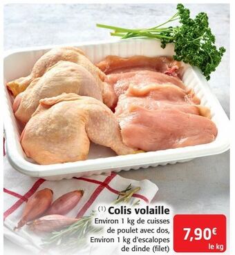 Colruyt Colis volaille offre