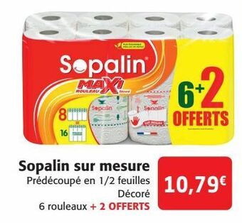 Colruyt Sopalin sur mesure offre
