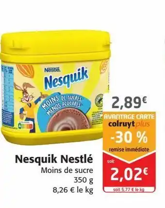 Colruyt Nesquik nestlé offre