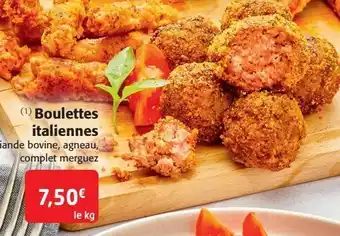 Boulettes italiennes