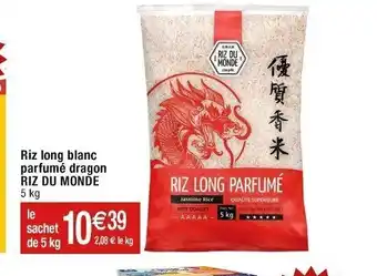 Cora x Carrefour Riz long blanc parfumé dragon RIZ DU MONDE 5 kg offre