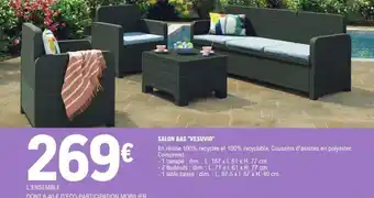E.Leclerc SALON BAS "VESUVIO" offre