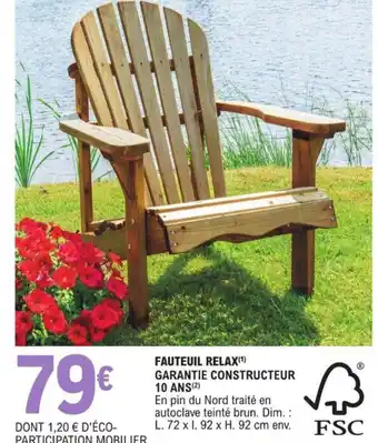 FAUTEUIL RELAX(Âč)