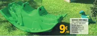 E.Leclerc BASCULE CROCODILE offre