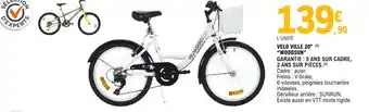 E.Leclerc VELO VILLE 20" (1) "WOODSUN" offre