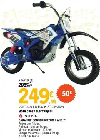 Moto INJUSA OTO CROSS ELECTRIQUE(Âč) INJUSA