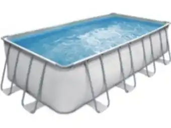 E.Leclerc Brico Piscine tubulaire rectangulaire tico 1 - 4.88 x 2.44 x 1.22 m - filtration à sable 4.5 m3/h offre