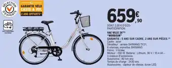 E.Leclerc VAE VILLE 26"(2) "WOODSUN" offre