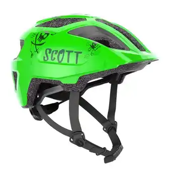 Scott helmet kid spunto (ce) fluo green