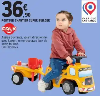PORTEUR CHANTIER SUPER BUILDER