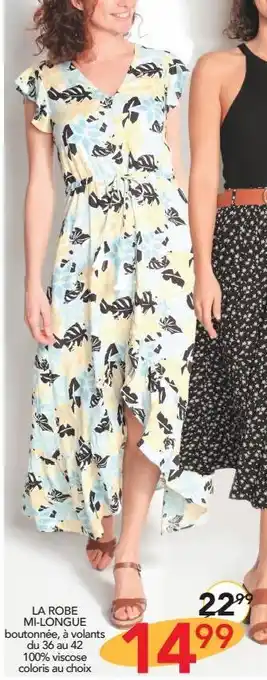 Stokomani La robe mi-longue offre