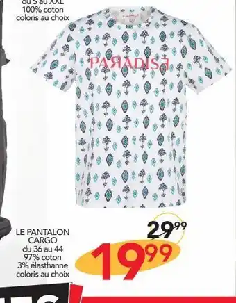 Stokomani Le pantalon cargo offre