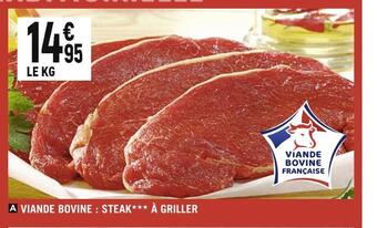 Spar Viande bovine : steak à griller offre