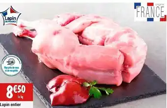 Cora x Carrefour Lapin entier offre