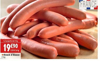 Cora x Carrefour Knack d'Alsace 2 kg offre