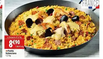 Cora x Carrefour Paëlla Valenciana 1,2 kg offre