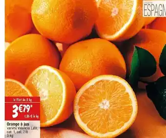 Cora x Carrefour Orange à jus offre