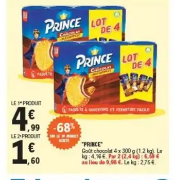E.Leclerc "PRINCE" offre
