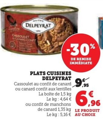 PLATS CUISINES DELPEYRAT