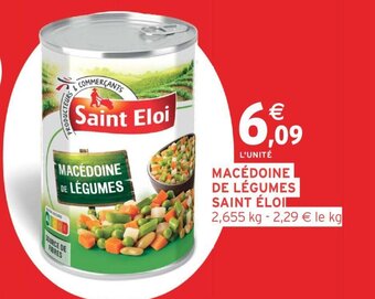 Intermarché MACÉDOINE DE LÉGUMES SAINT ÉLOI offre