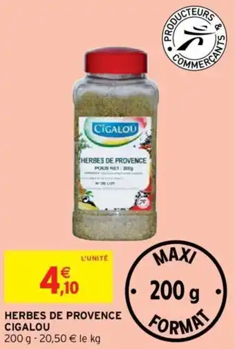 HERBES DE PROVENCE CIGALOU