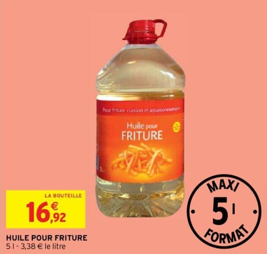 Intermarché HUILE POUR FRITURE offre