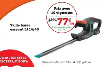 Taille haies easycut LI 14/40