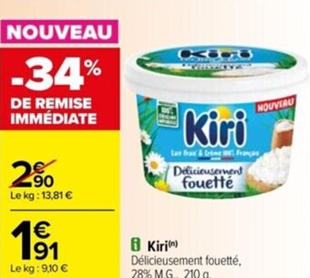 Carrefour Kiri offre