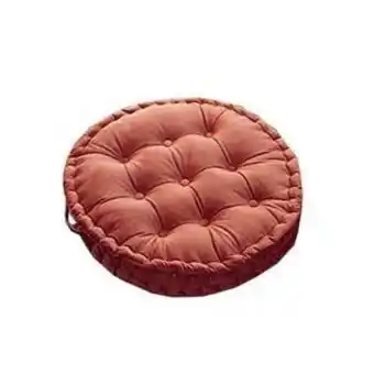La Foir'Fouille Coussin de sol - ø 50 x h 10 cm - terracotta - k.koon offre