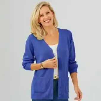 Bleu Bonheur Gilet manches longues offre