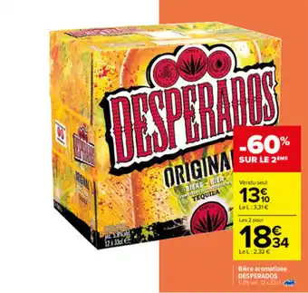 Carrefour Bière aromatisée Desperados offre