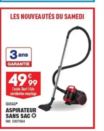 ASPIRATEUR SANS SAC