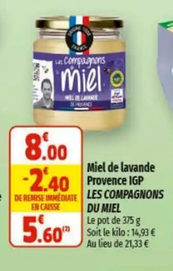 Coccinelle Express Miel de lavande Provence IGP offre