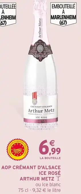 Intermarché AOP CRÉMANT D'ALSACE ROSÉ offre