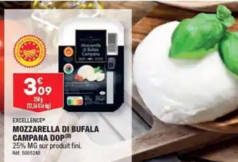 ALDI EXCELLENCE MOZZARELLA DI BUFALA CAMPANA DOP (D) offre