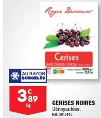 ALDI CERISES NOIRES Dénoyautées. offre