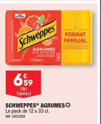ALDI Schweppes AGRUMES offre