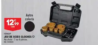 ALDI FERREX JEU DE SCIES CLOCHES offre