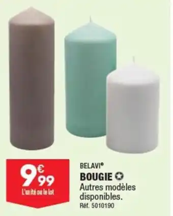 ALDI BELAVI BOUGIE offre
