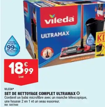 ALDI VILEDAⓇ SET DE NETTOYAGE COMPLET ULTRAMAX offre