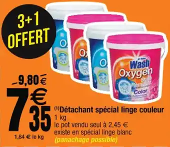 Cora x Carrefour Détachant spécial linge couleur offre