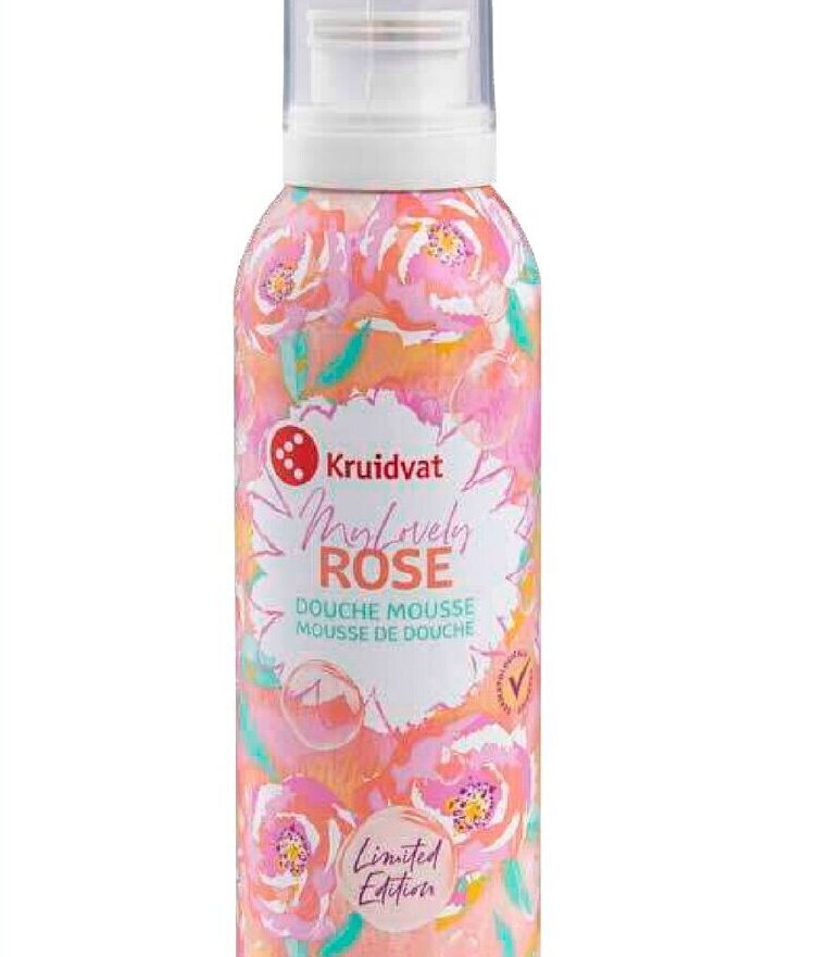 Promo Mousse de douche édition limitée Rose Kruidvat chez Kruidvat