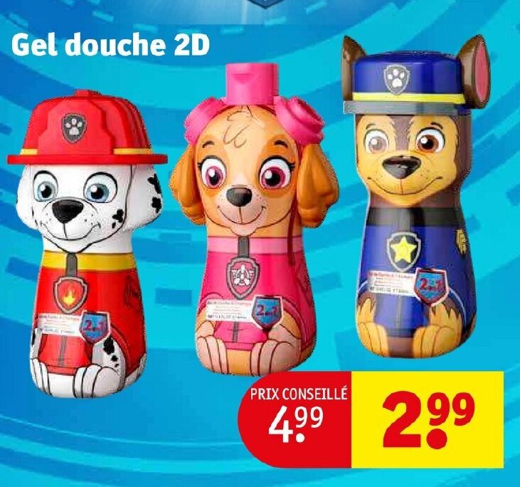Promo Gel douche 2D chez Kruidvat