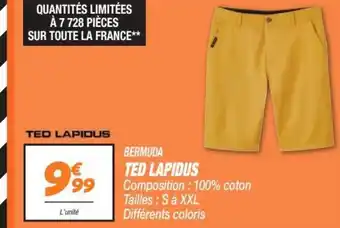 TED LAPIDUS Composition: 100% coton Tailles: S à XXL Différents coloris