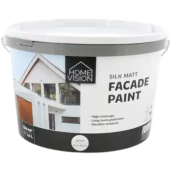 Action Peinture mate pour façade home vision offre