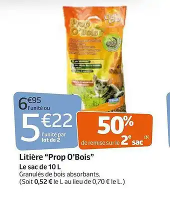 Jardiland Litière offre