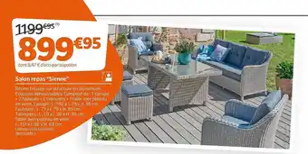Jardiland Salon Repas offre