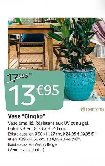 Jardiland Vase offre