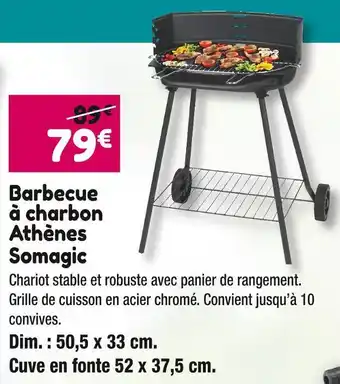 Point Vert Somagic barbecue à charbon athènes offre